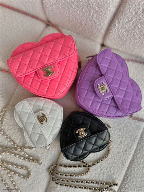 chanel 2022 heart bag|most popular Chanel bag 2022.